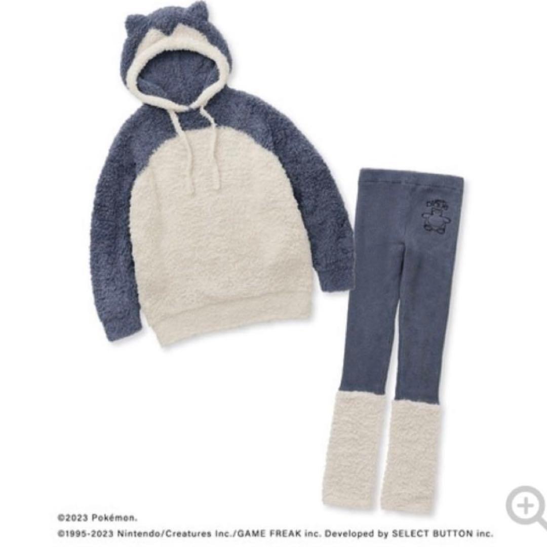 【ジェラートピケ】ポケモン カビゴン スリープ ルームウェア パジャマ