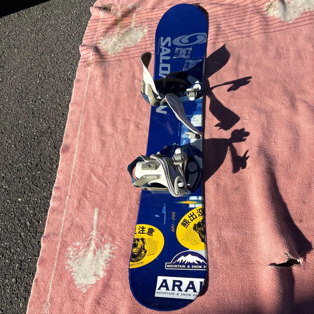 SALOMON サロモン　スノーボード板　スノーボードセット　550-149