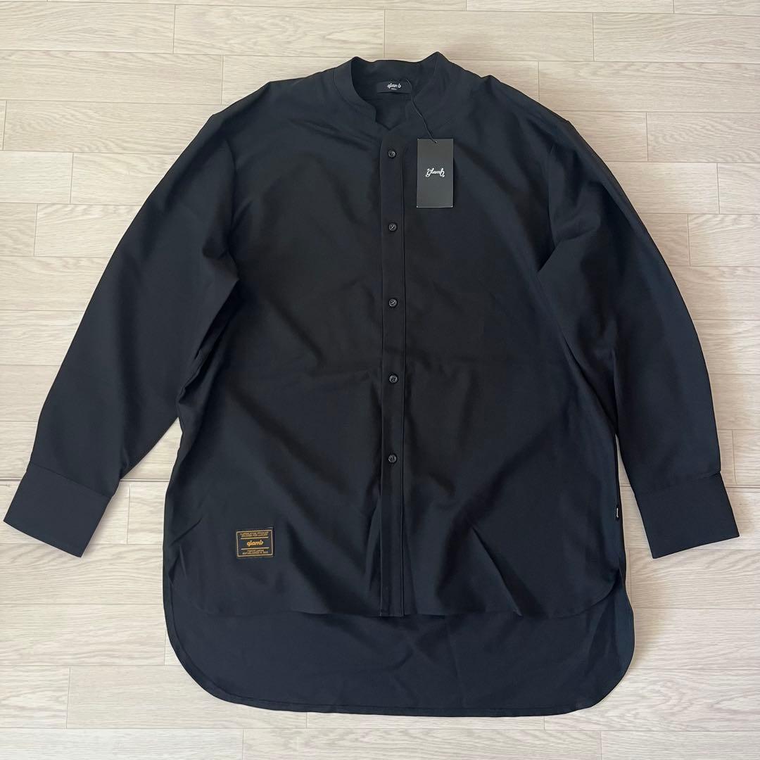 未使用タグ付き glamb グラム デフォームシャツセットアップ Mサイズ 黒