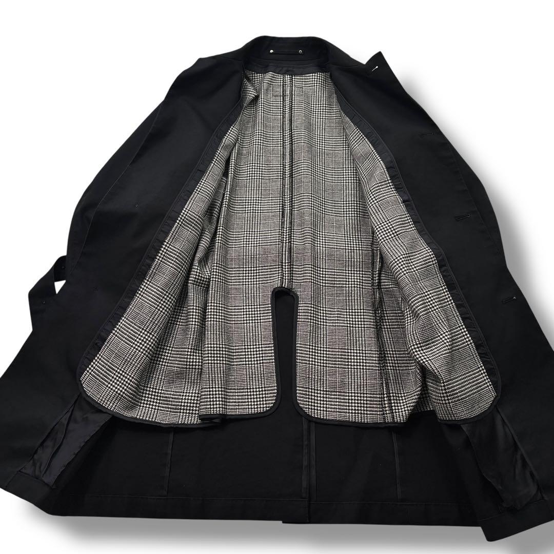 美品】トゥモローランド トレンチコート　ウール　ライナー付　 ベルト　チェック