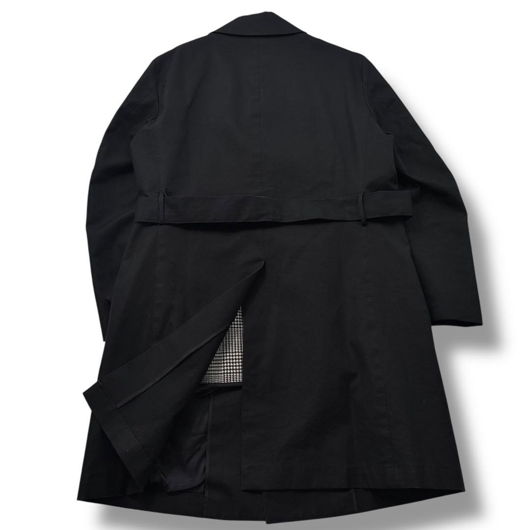 美品】トゥモローランド トレンチコート　ウール　ライナー付　 ベルト　チェック