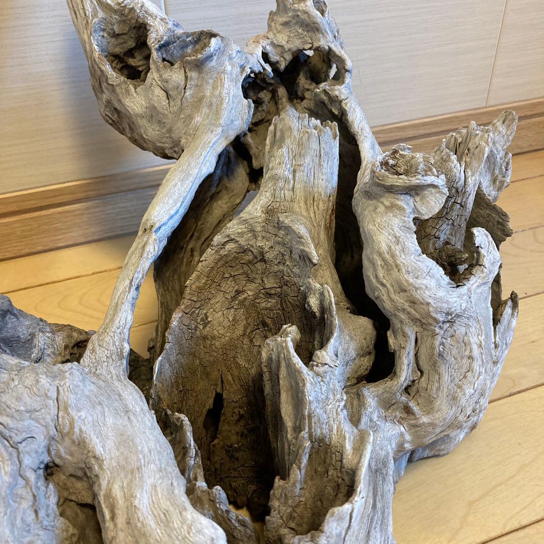 花台　木製花台　流木　古木　盆栽台　生花　天然木　多肉植物　寄植え　切り株　置物
