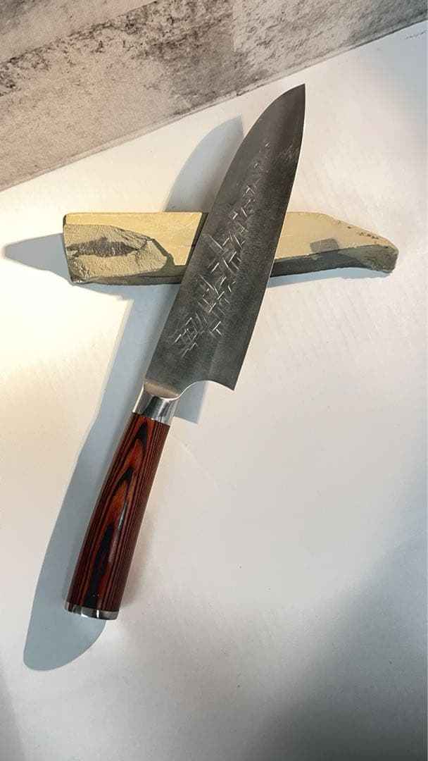 【新品未使用】三徳包丁【日本製和包丁】粉末ハイス鋼 SRS13鋼