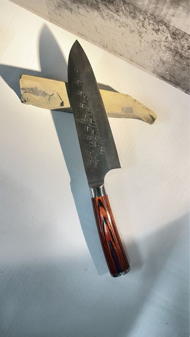 【新品未使用】三徳包丁【日本製和包丁】粉末ハイス鋼 SRS13鋼