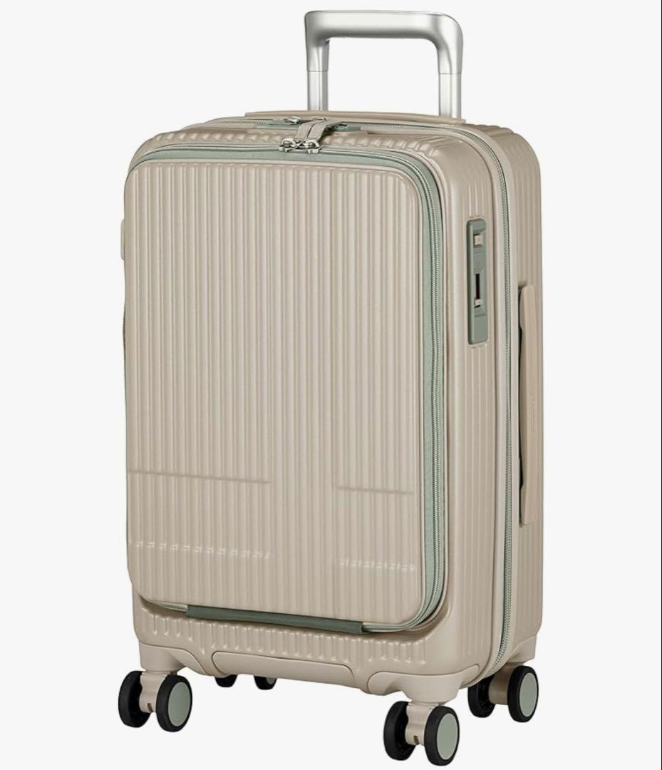 【美品】 イノベーター　スーツケース　38L　サンドベージュ　機内持ち込みサイズ