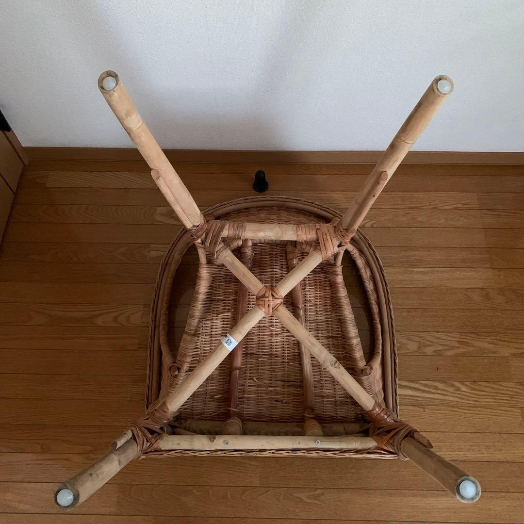 「IKEA」　イケア　AGEN アーゲン　チェア　籐/竹