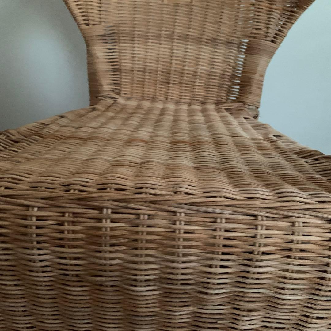 「IKEA」　イケア　AGEN アーゲン　チェア　籐/竹