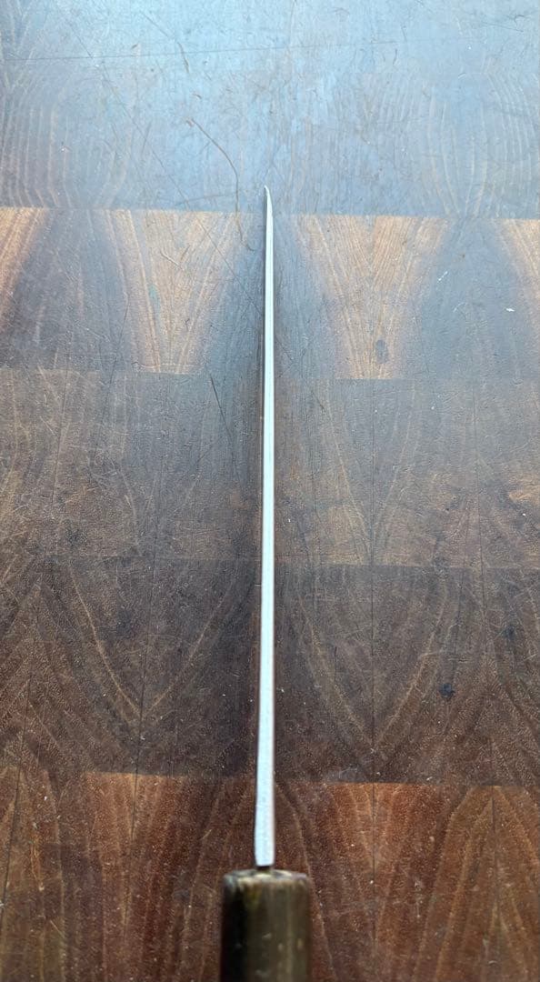 越後打刃物　武久　ケンムキ　165mm 5寸半　包丁　和包丁　白鋼　研ぎ済