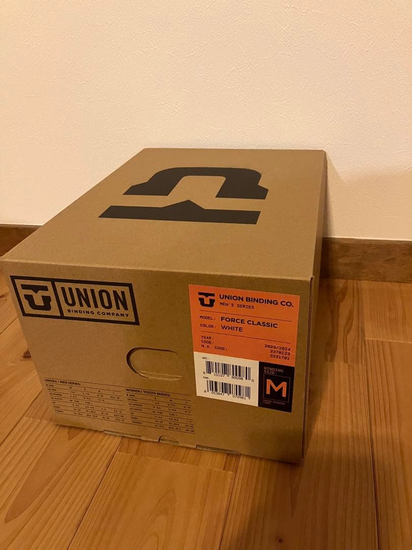 【新品未使用】UNION FORCE CLASSIC 24-25 Mサイズ