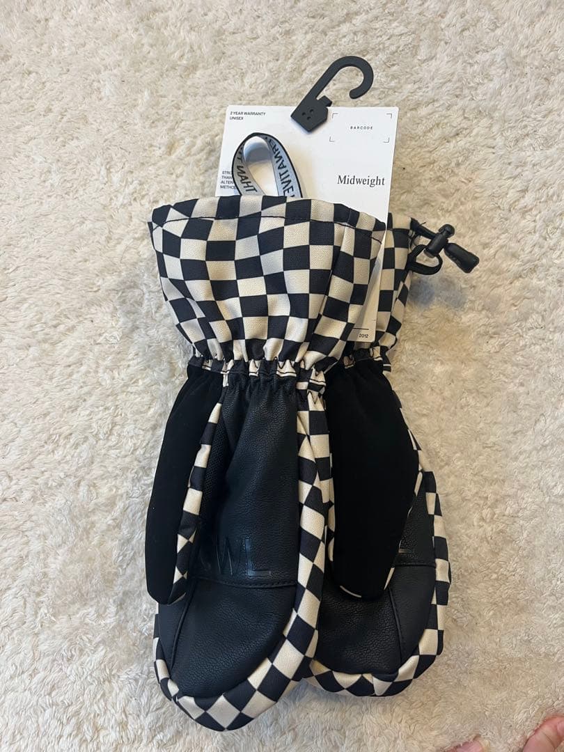 HOWL チェッカーパターン ミトン