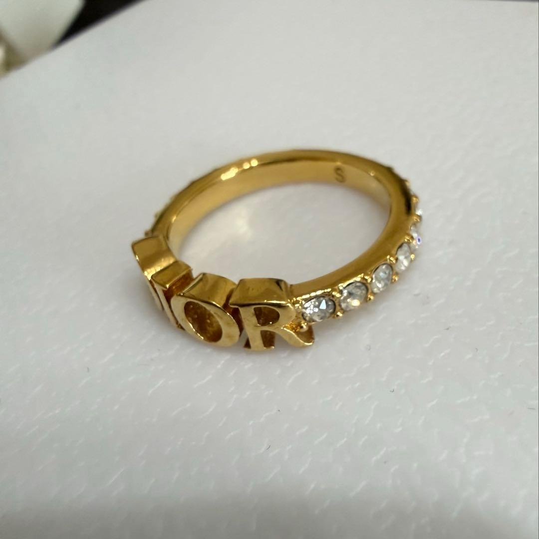 Dior evolution リング ゴールド Sサイズ