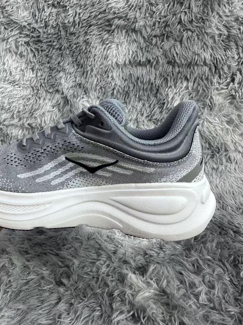 HOKA ONE ONE BONDI9 ボンダイ9スニーカー グレー23cm