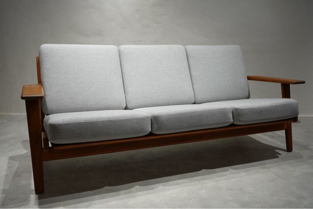 GE-290　ハンス・J・ウェグナー　GETAMA　3s　ソファ　チーク材