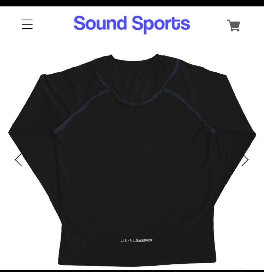 J.L-A.L × Sound Sports ブラック長袖　M