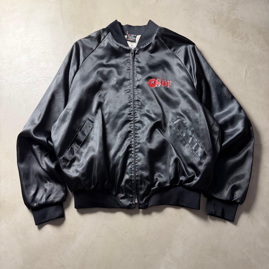 ジャケット・アウター 70s ARISTO JAC Satin stadium jumper