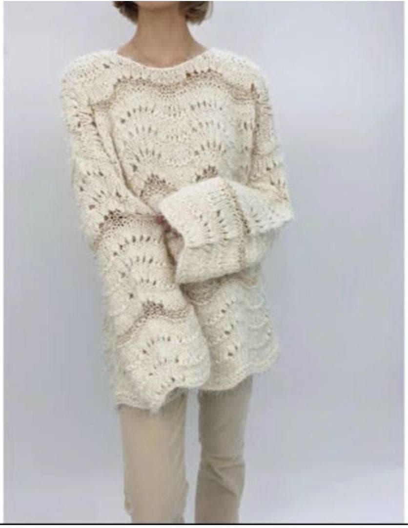 Verybrain ファンシーヤーン　ニット