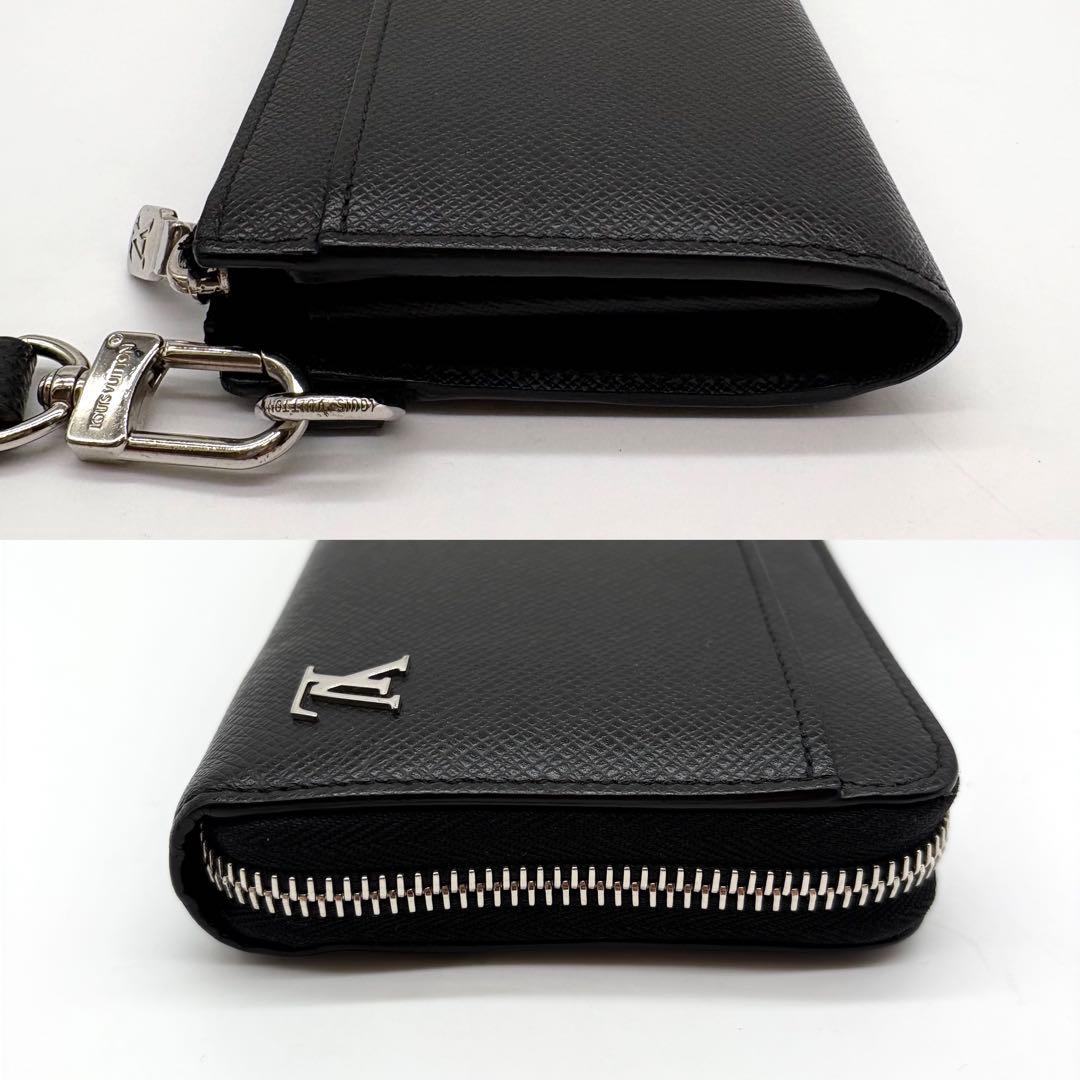【極美品 IC搭載】ルイヴィトン ジッピードラゴンヌ タイガ 長財布 ブラック