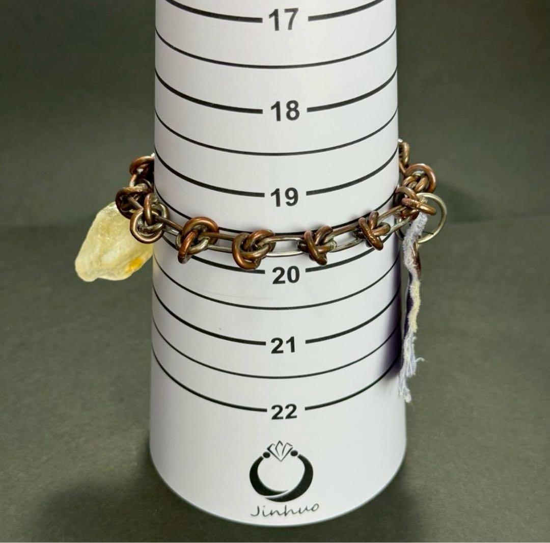 アクセサリー RAF SIMONS stone Charm bracelet silver