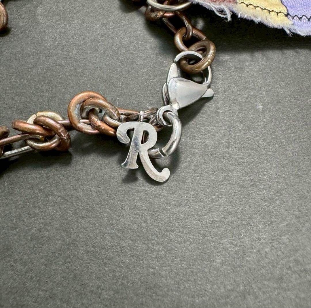 アクセサリー RAF SIMONS stone Charm bracelet silver