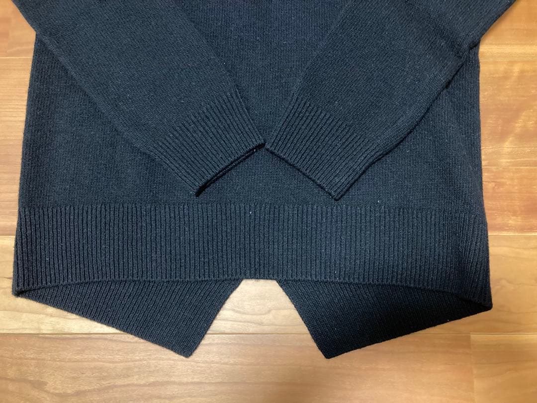 ドゥーズィエムクラス　JADE タートルネックプルオーバー ブラック　ニット