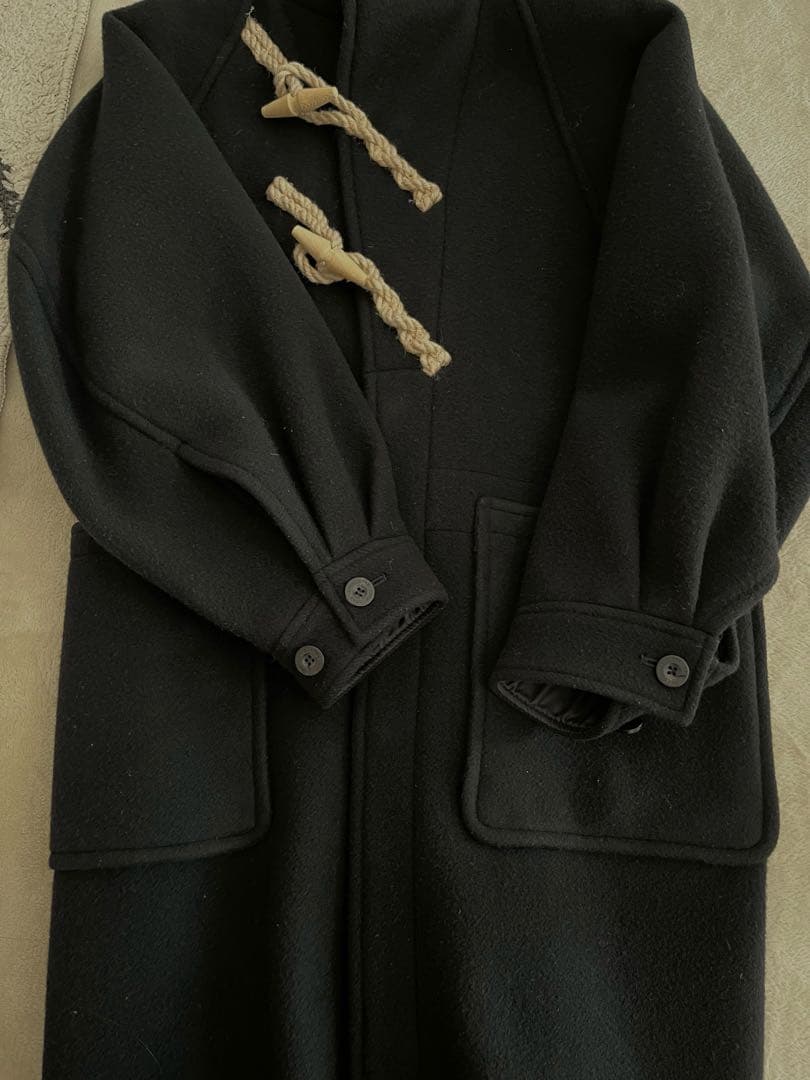 ジャケット・アウター DOUBLE FACE DUFFLE COAT HYKE 2023