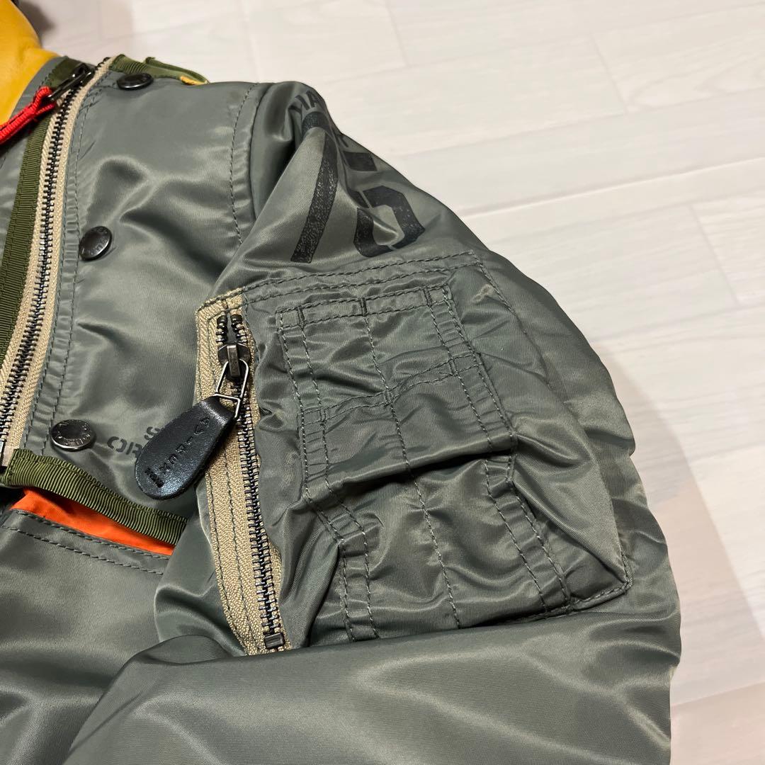 たらAVlREX MA-1REMODEX MARK2ジャケット