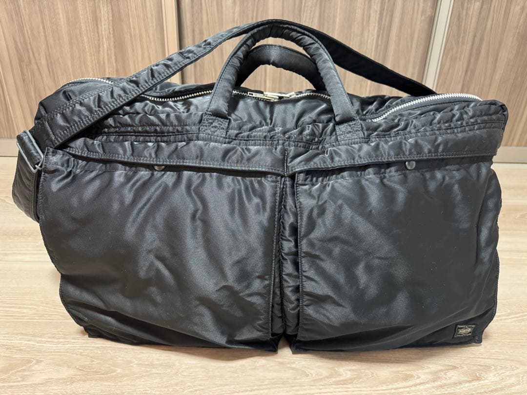 廃盤希少品♢PORTERタンカーボストンバッグ♢大容量　吉田カバン