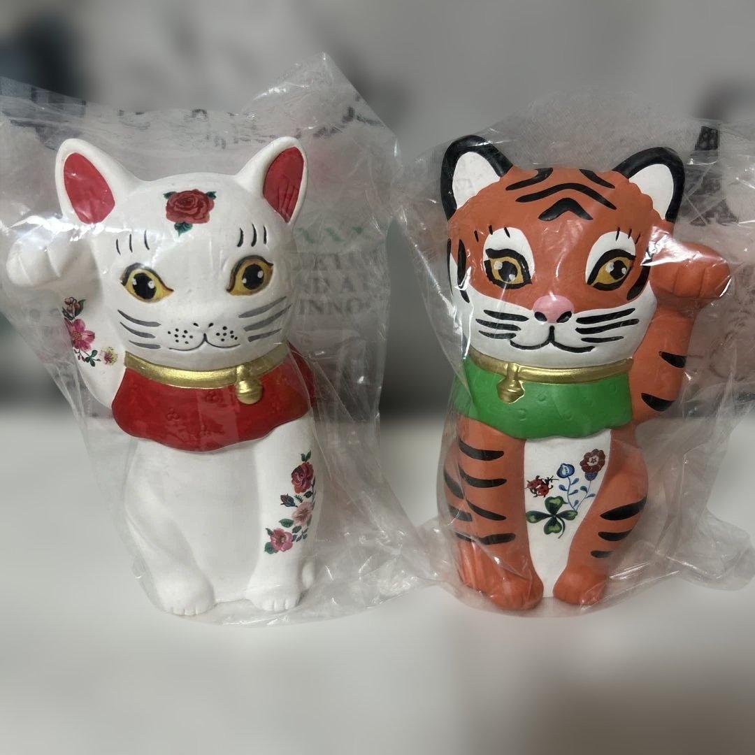 ナタリーレテ　アフタヌーンティー　干支　とら年　招き猫