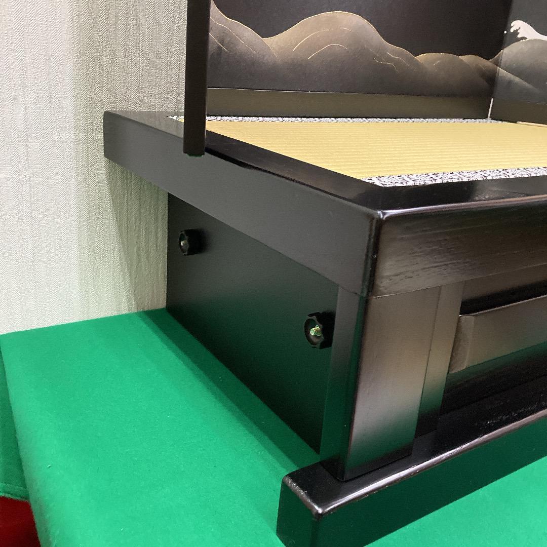 E38 高級桐　台巾70㎝位　五月人形鎧兜台　5月台屏風　五月兜　五月初節句