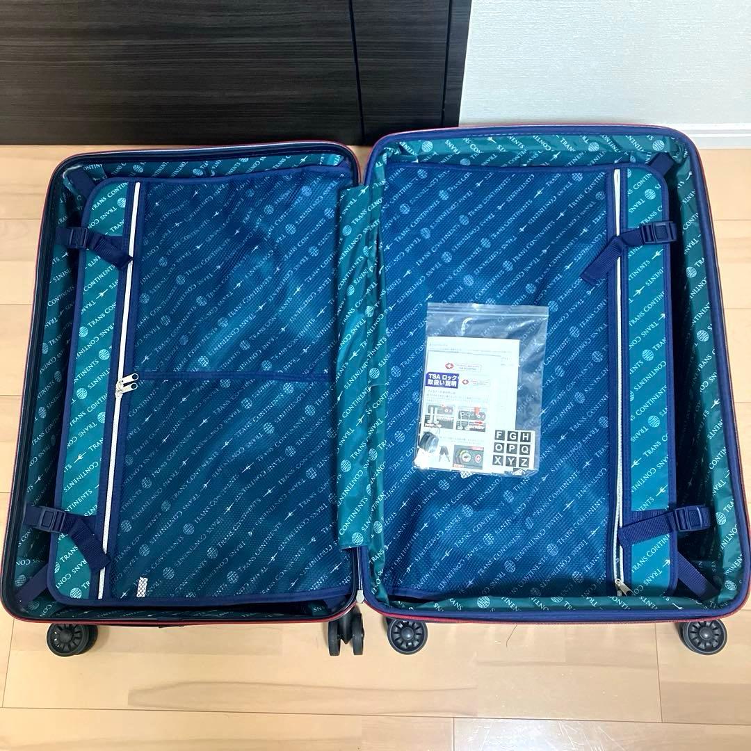 【新品未使用】スーツケース 中型 65-75L 1週間以上用