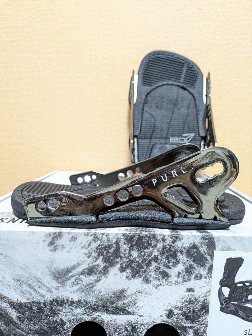 SP sLAB PURE 24-25 S ベースプレートとヒールカップ左右セット