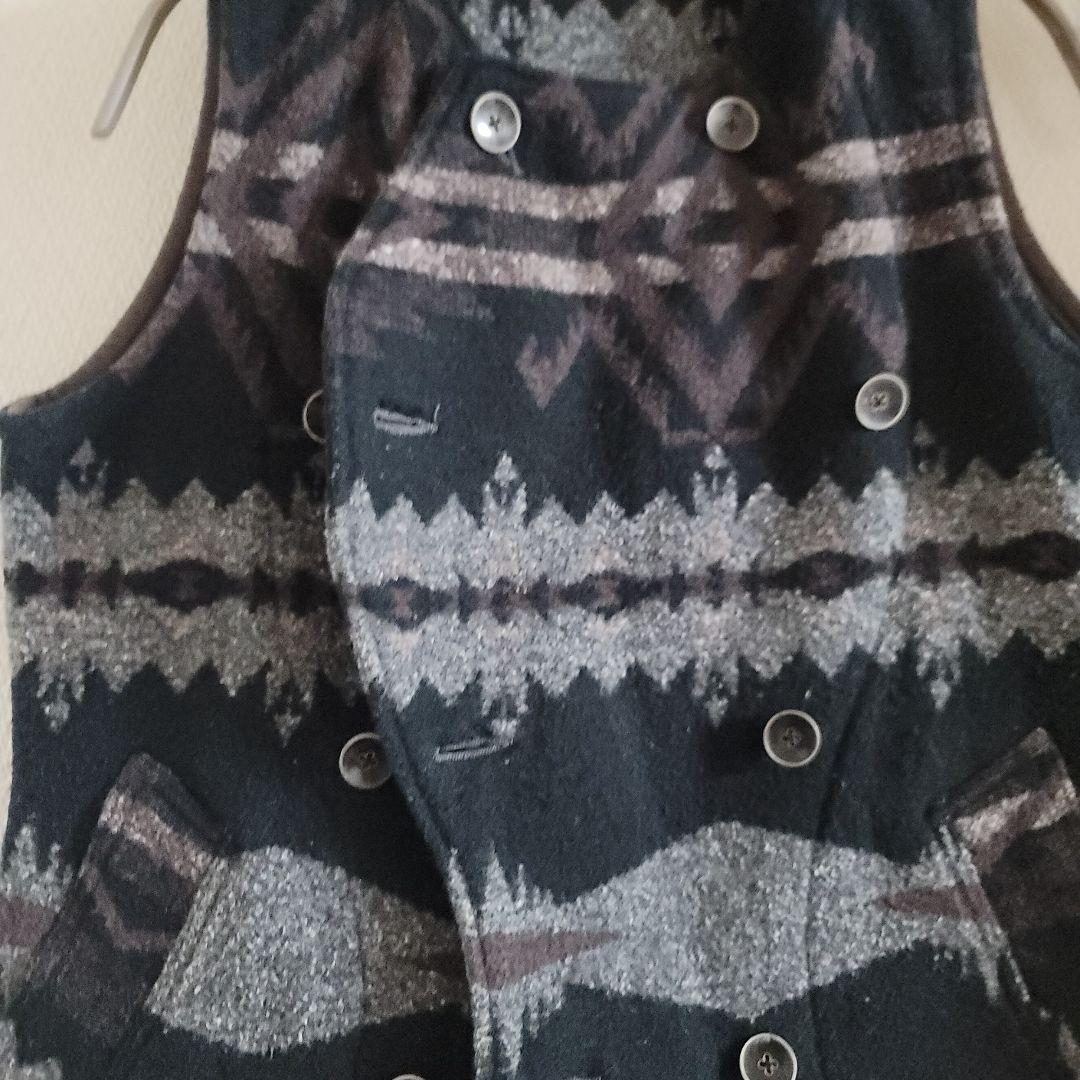 KAPITAL　メルトンウールベスト