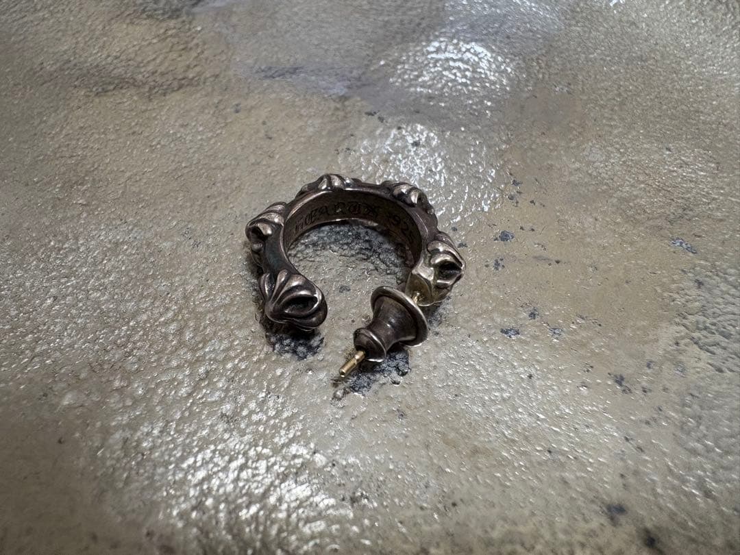 な　Chrome Hearts シルバーピアス　フリーサイズ