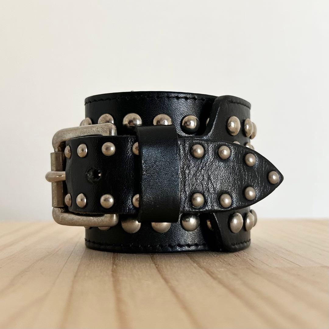 Hysteric Glamour スタッズレザーバングル 当時物 00s Y2K