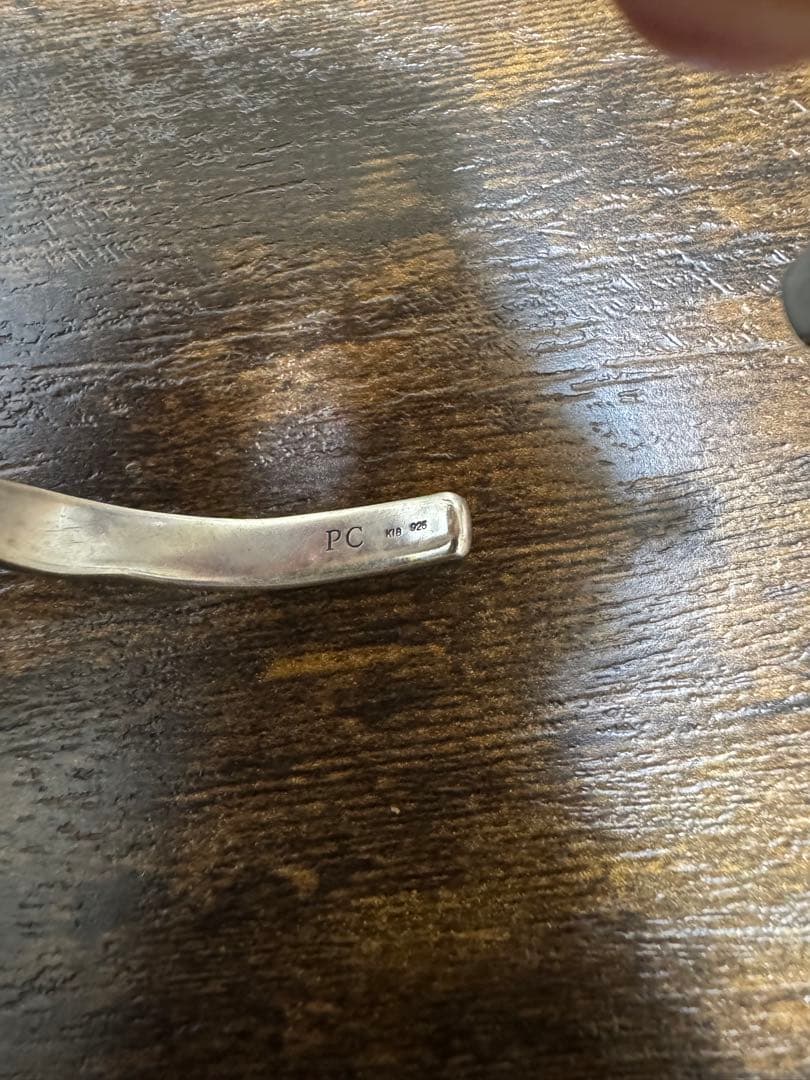 PORTERCLASSIC NEEDLEBANGLE ニードルバングル刻印付き