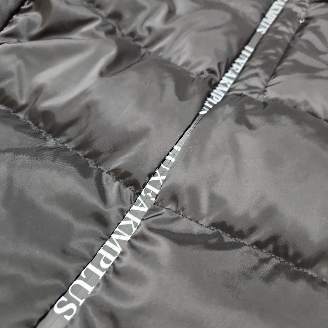 新品未使用☆LUXEAKMPLUS☆ゴルフサイドロゴ中綿セットアップM黒白