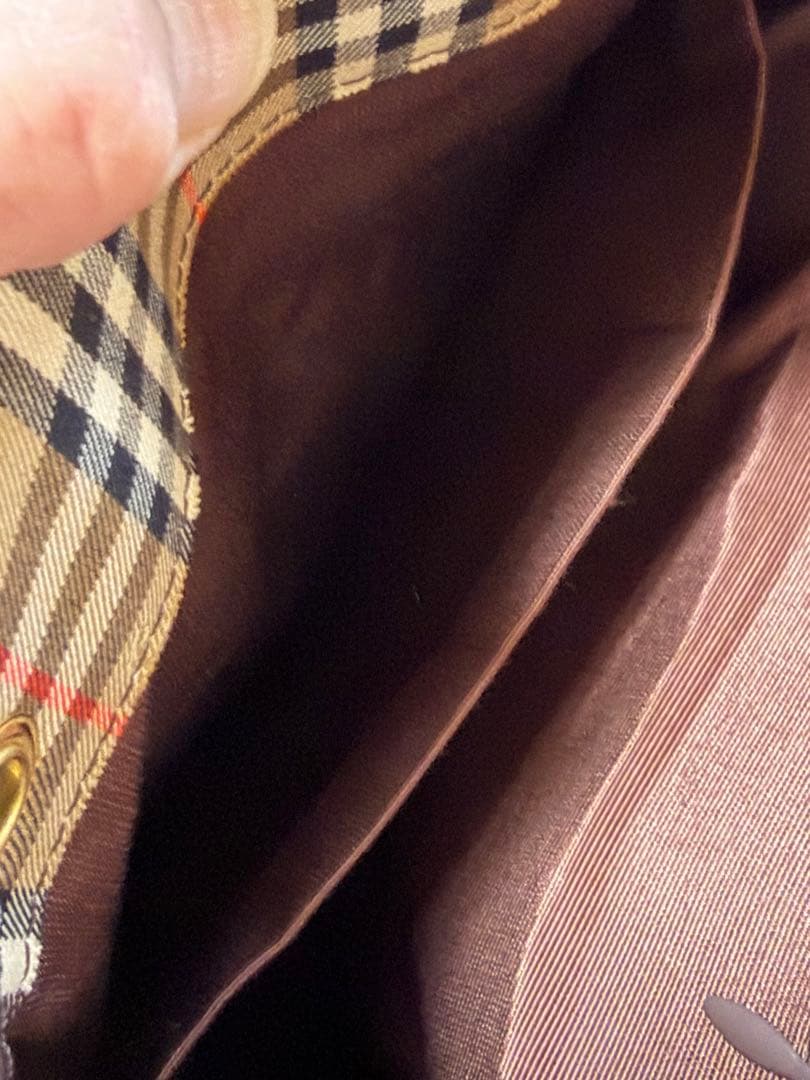 Pooh^_^ 様　Burberryノバチェック柄リュック シャドーホース