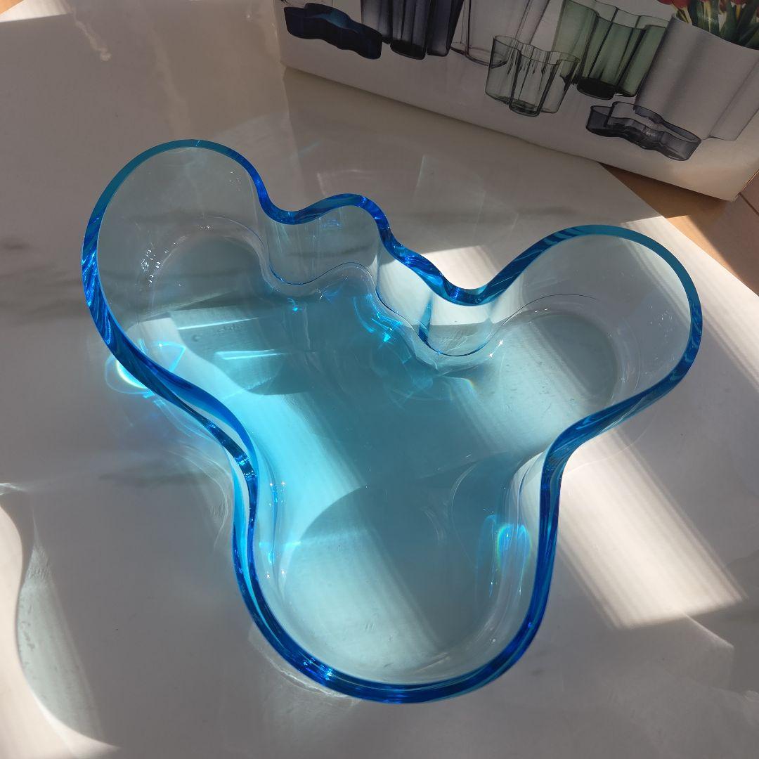 イッタラ　ラグーンブルー　アアルトボウル　50mm × 195mm