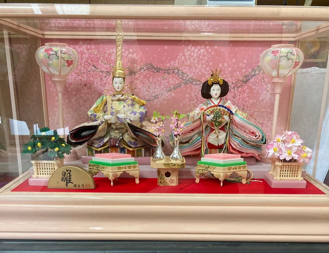 雛人形セット アクリルケース付き 佳月K-102