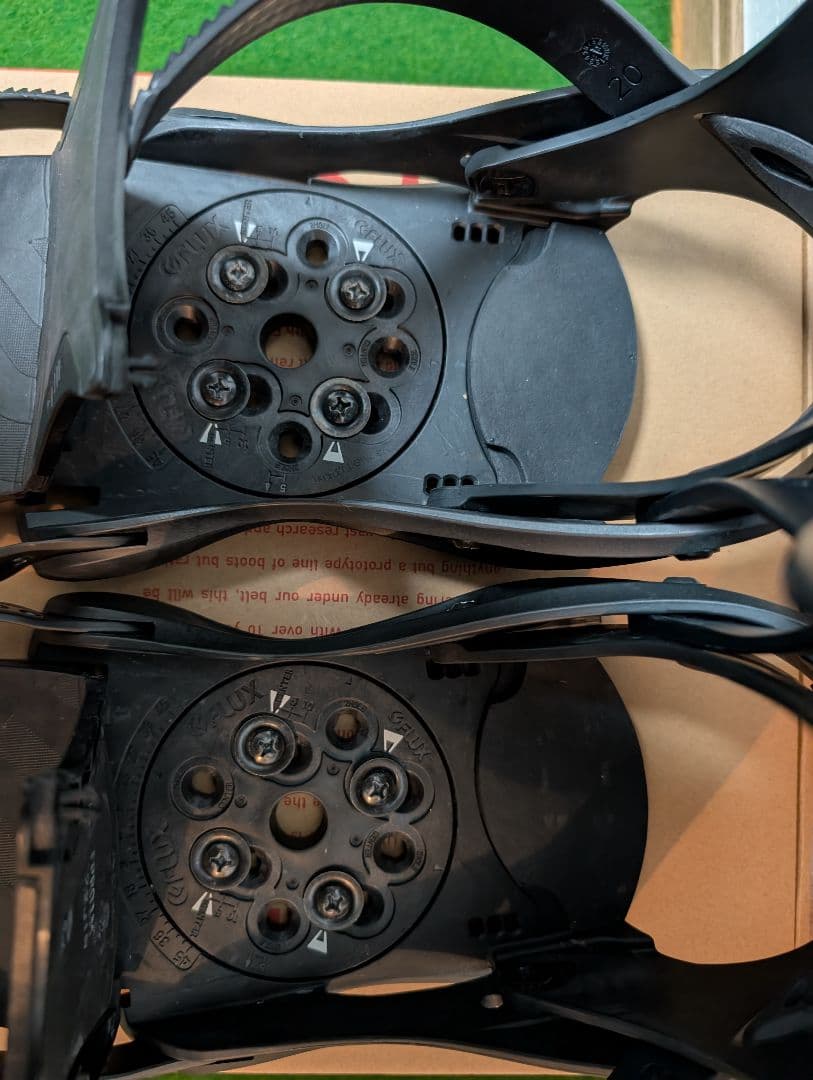 FLUX PR ブラック ビンディング バイン M スノボ