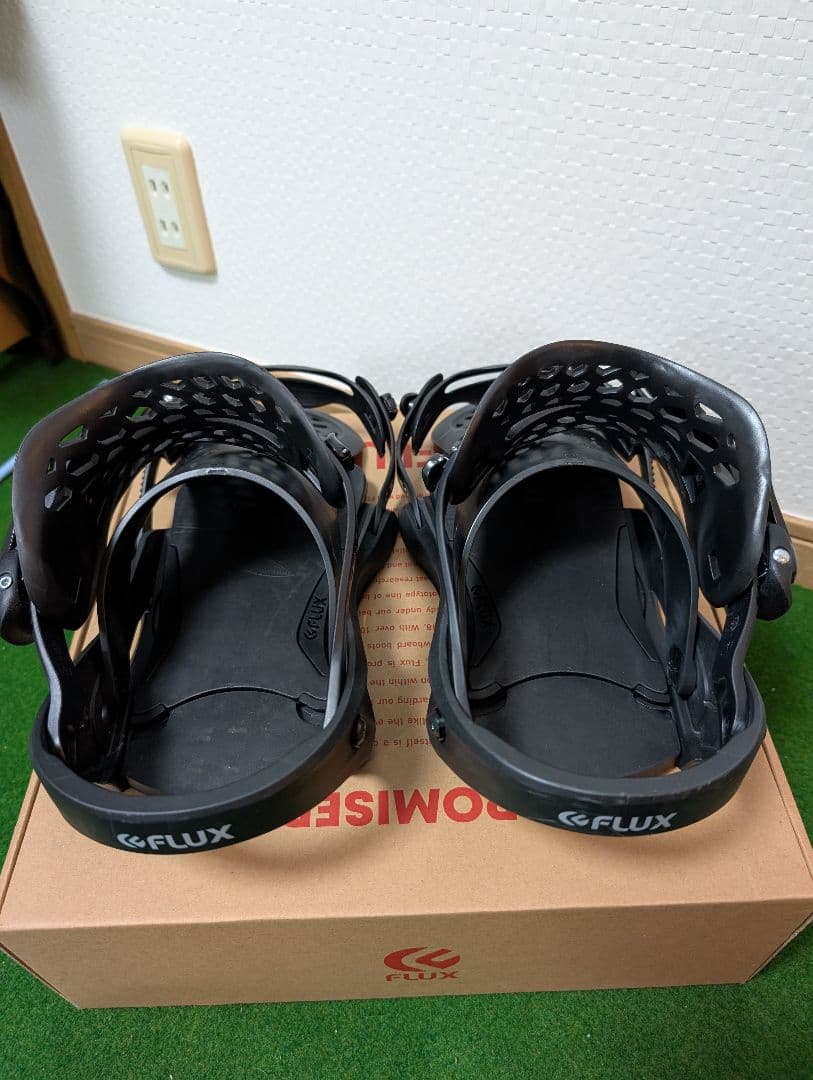 FLUX PR ブラック ビンディング バイン M スノボ