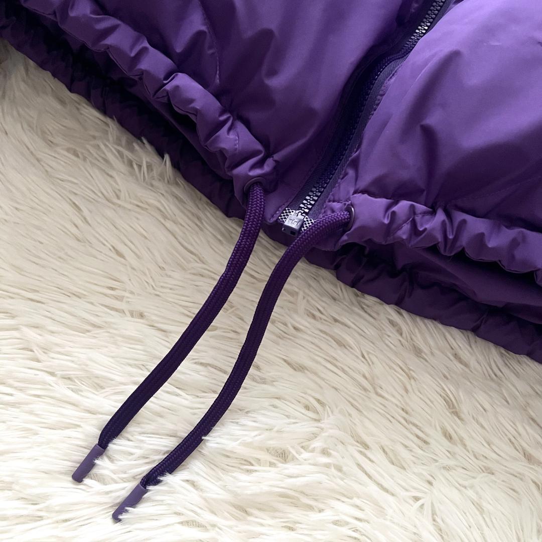 ドゥーズィエムクラス別注 イヴサロモン フードダウンジャケット パープル