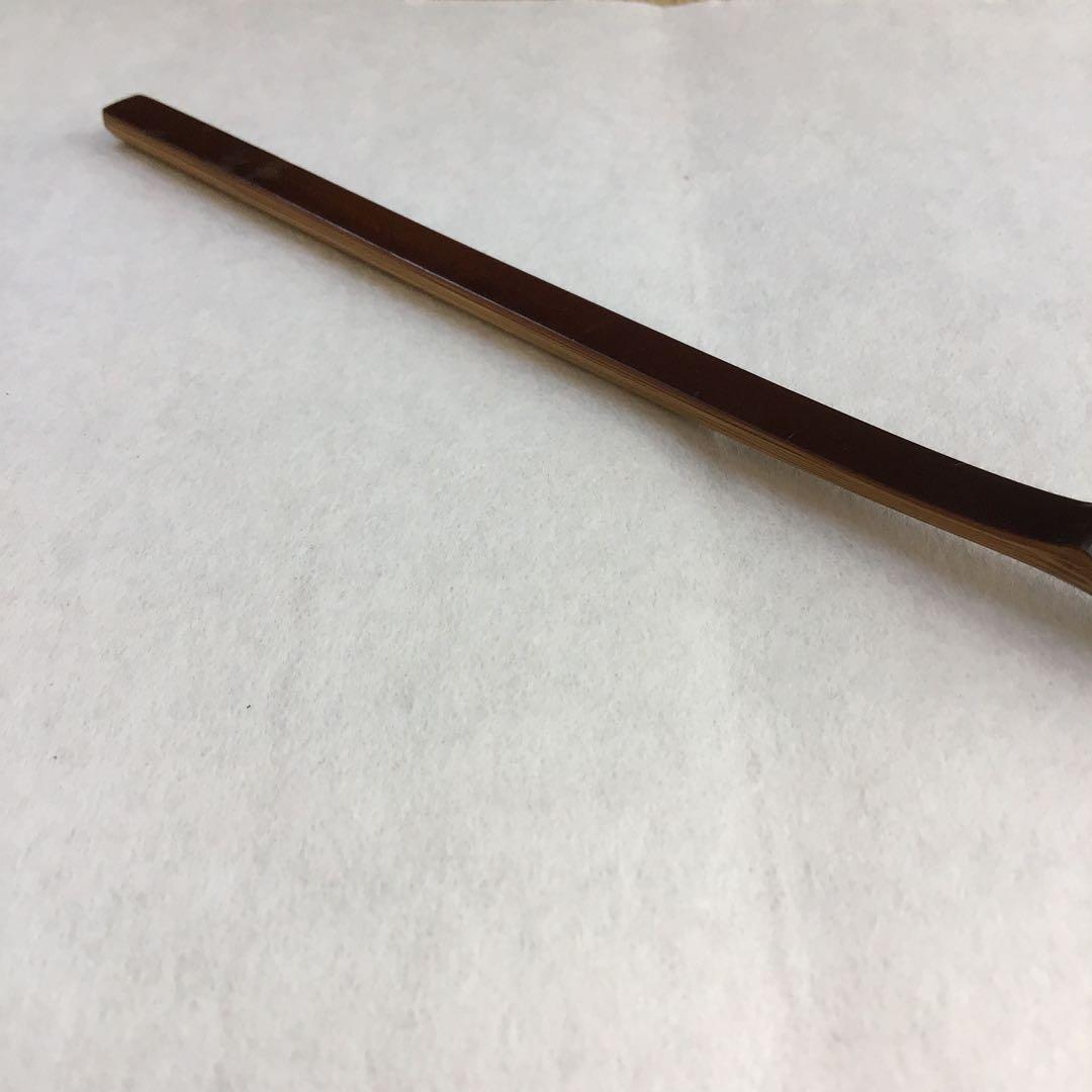 茶道具￼宝暦年代古竹茶杓　銘:花衣　宗春作　妙喜士延書付　竹箱共箱紙箱S62CS