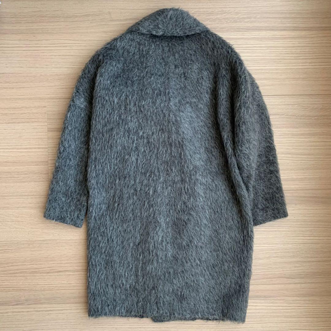 グレースコンチネンタル　ロングコート　グレー　36