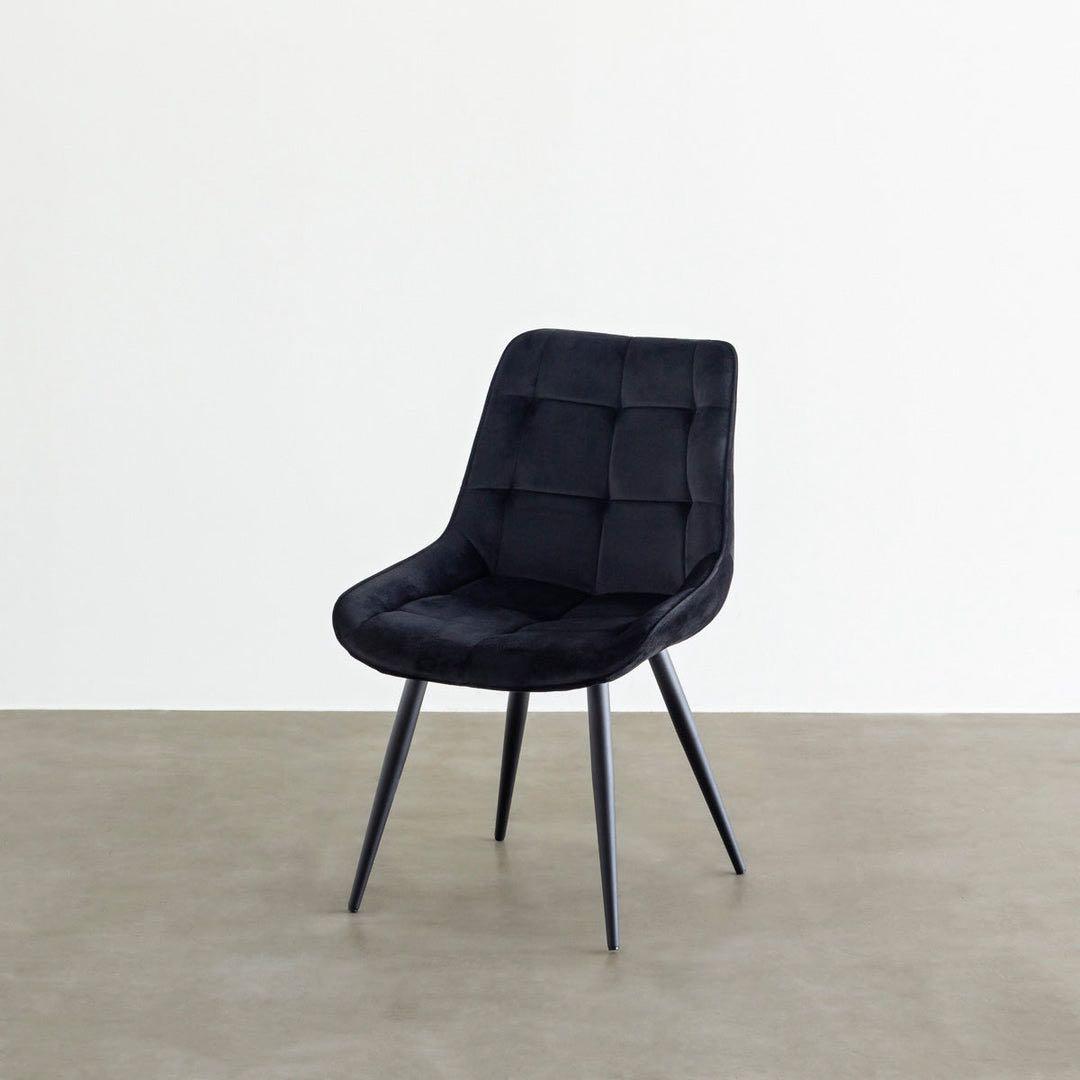 かなでもの Elegant Velvet Box Stitch Chair