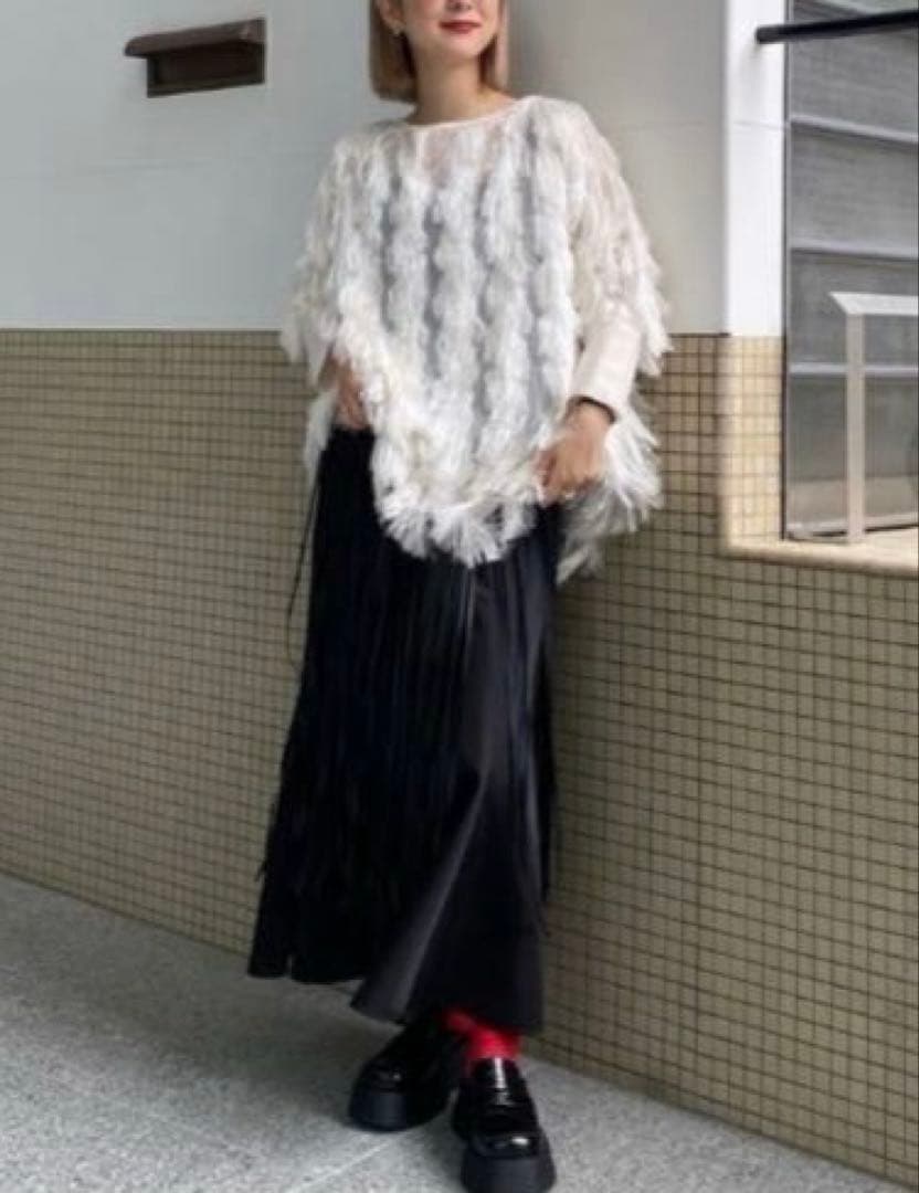 AMERI美品 FULL FRINGE OVER TOP