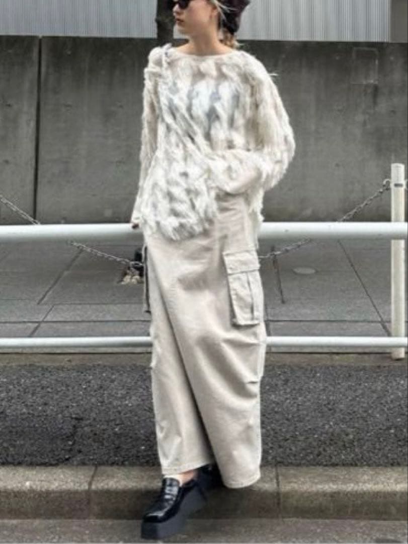 AMERI美品 FULL FRINGE OVER TOP