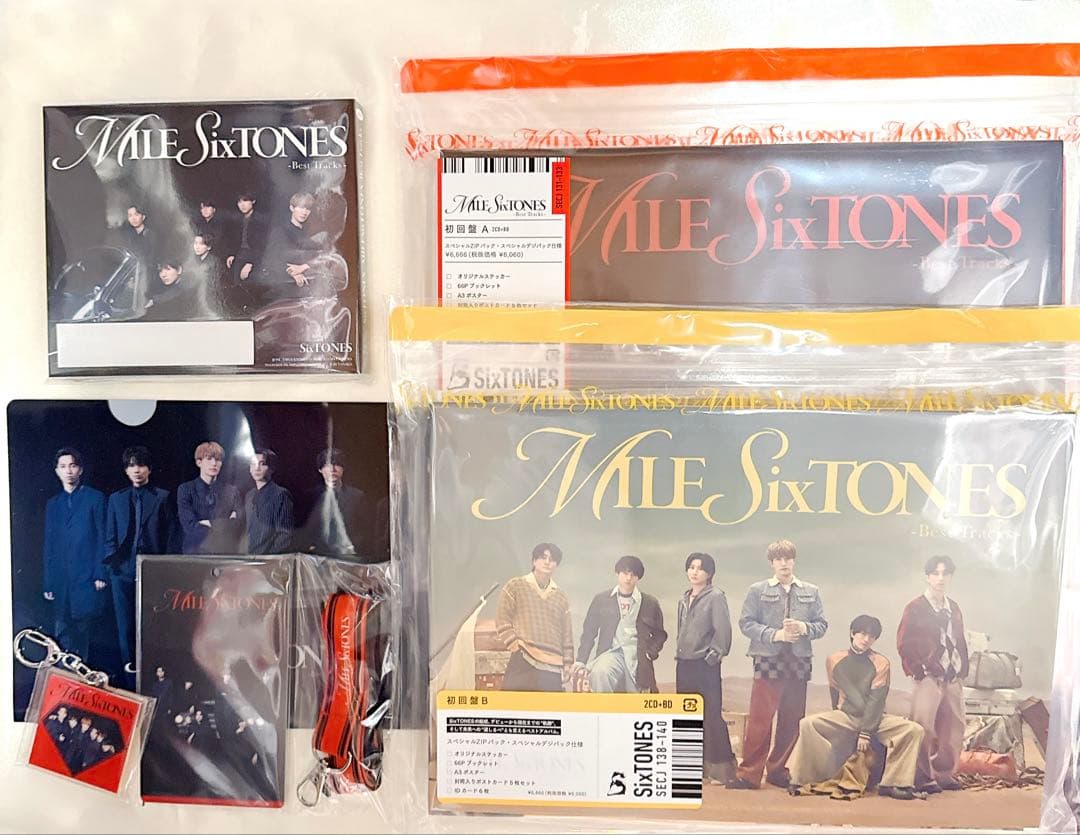 MILESixTONES ベストアルバム⚠️IDカードのみ無し
