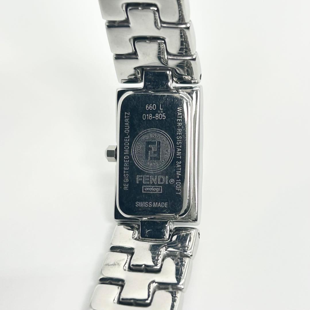 FENDI フェンディ 660L クォーツ バングル ブレスレット 腕時計