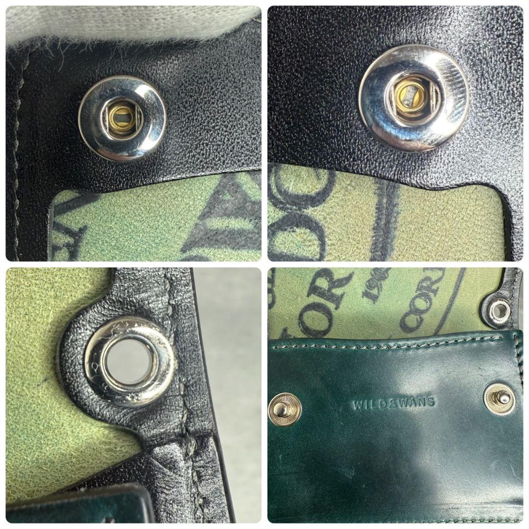 【入手困難】WILDSWANS タング シェルコードバン スタンプ ホーウィン